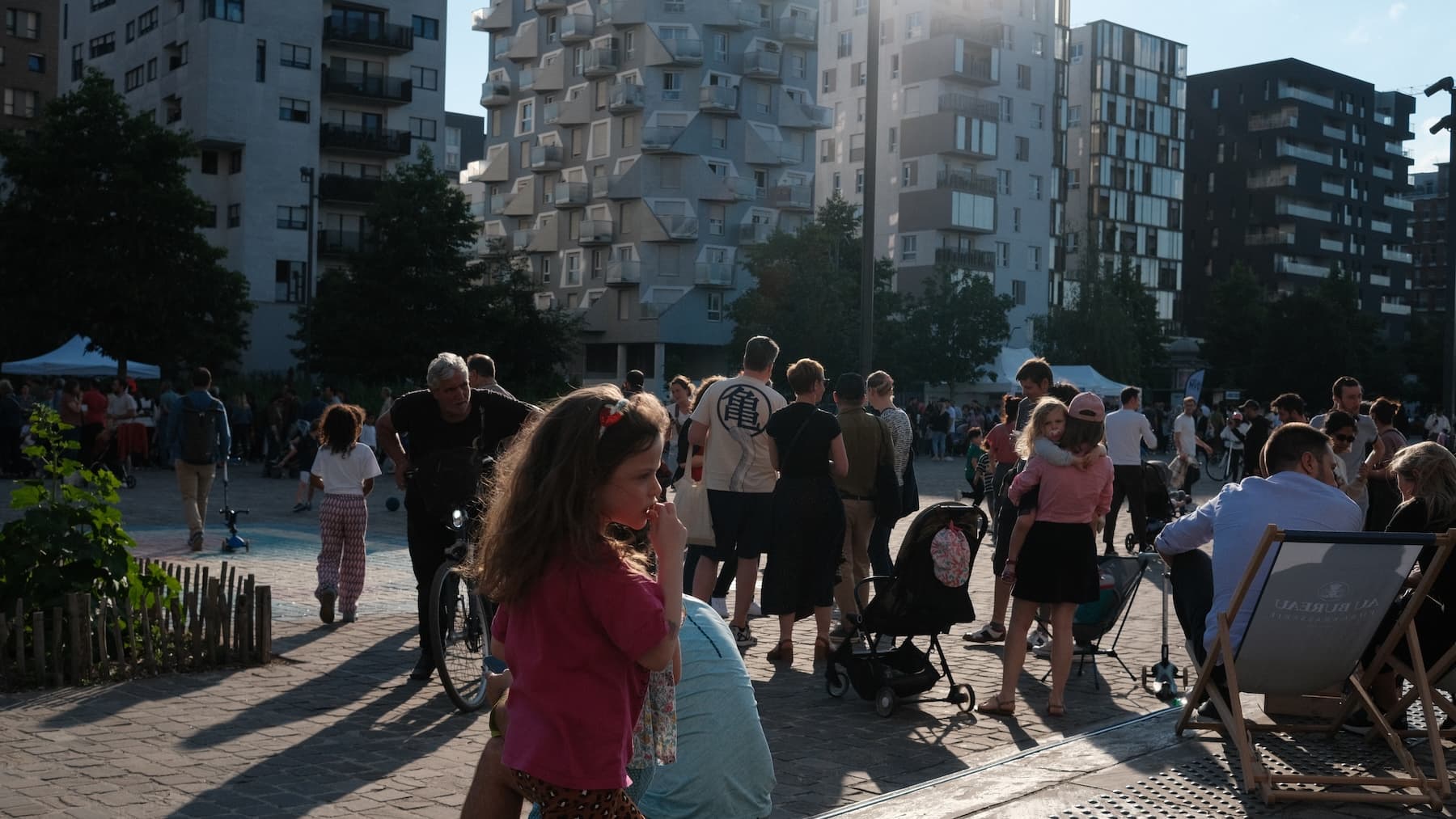 Some animation in our district in Saint-Ouen