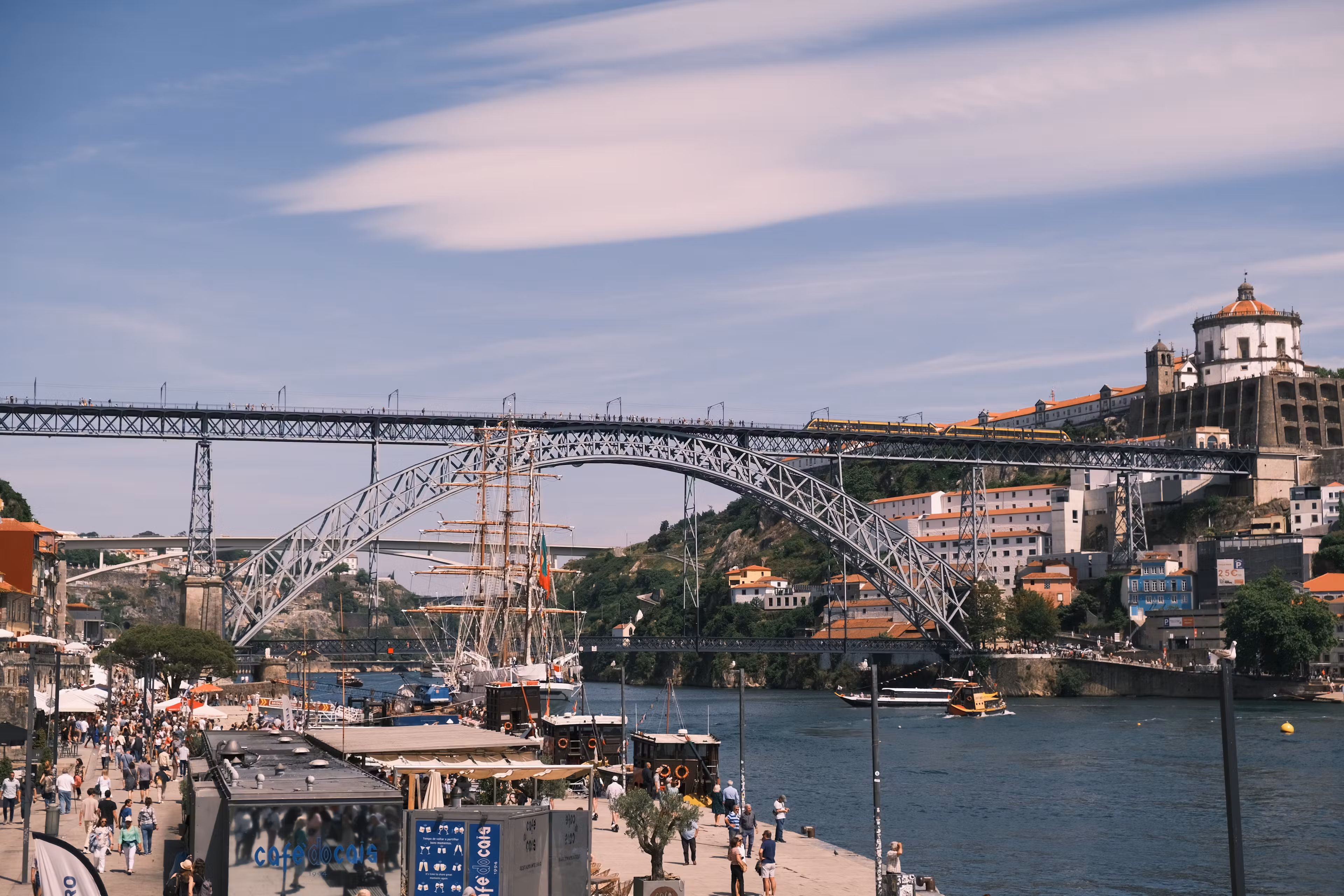 The Luis I bridge. Beware of vertigo. I'm still traumatized.