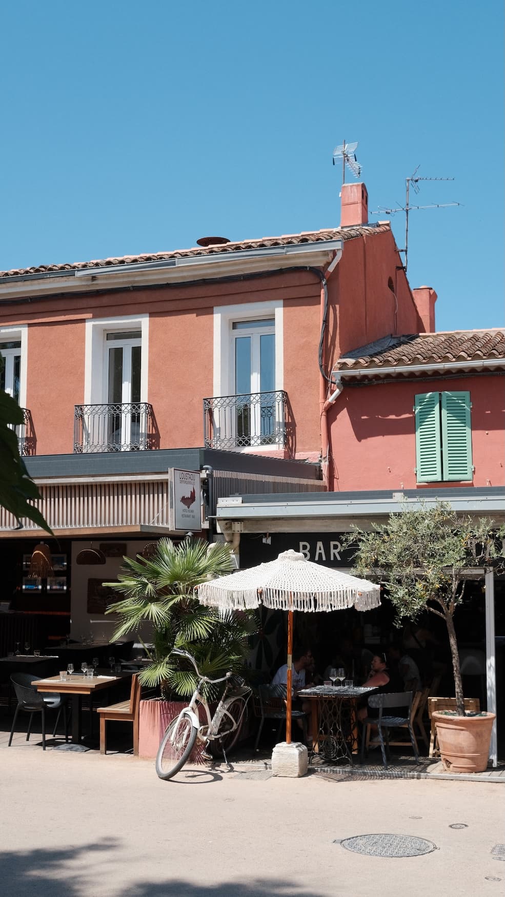 Porquerolles is a small island close to Hyères
