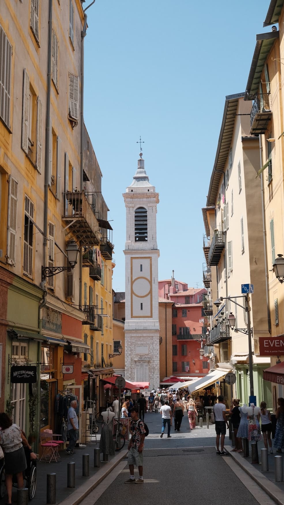 I loved the small streets in Nice