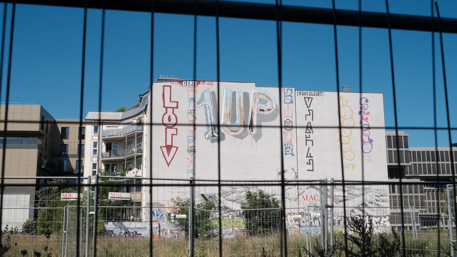 The street art was next level.