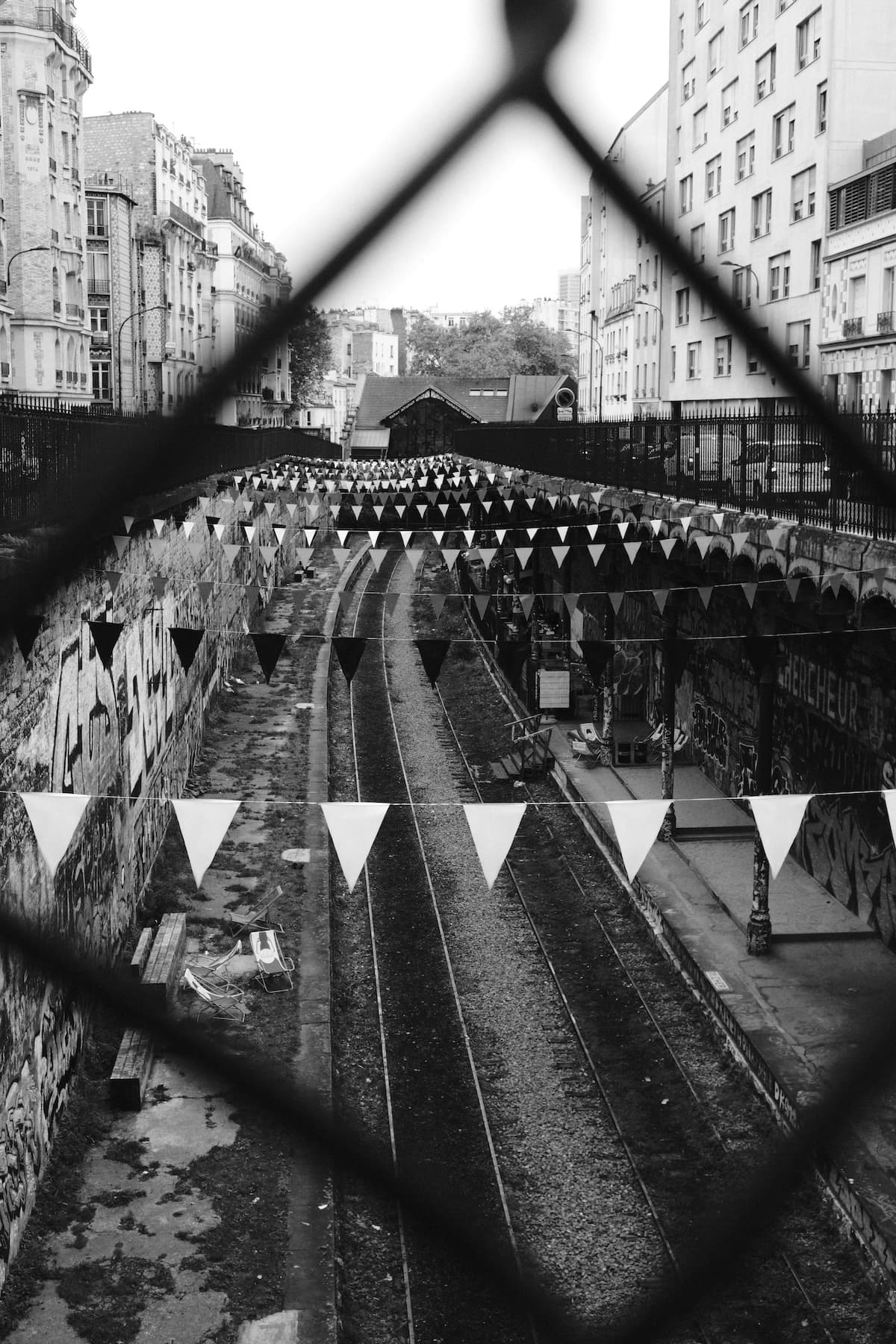 Le Hasard Ludique, an old railroad turned café/bar/nightclub