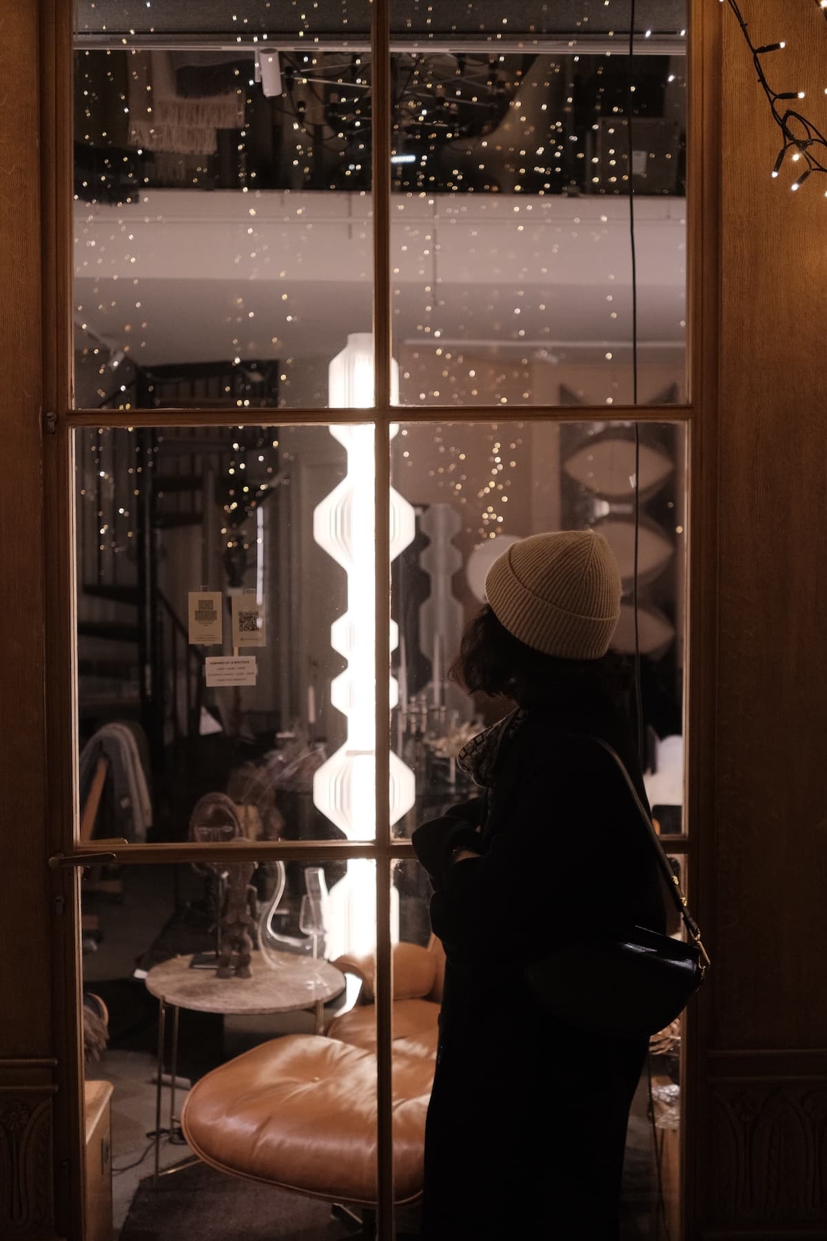 Christmas lights in Gallerie Vivienne